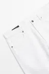 Massimo Dutti Straight In White