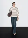 Massimo Dutti Striped T In Multi