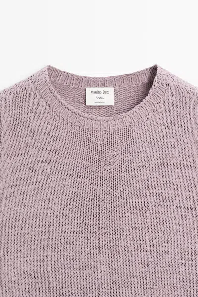 Massimo Dutti Studio Silk In Gray