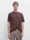Massimo Dutti T In Brown
