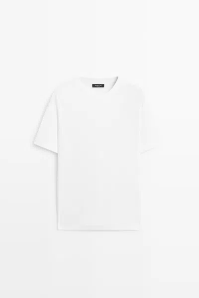 Massimo Dutti T In White