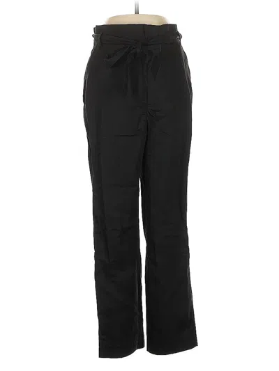 Pre-owned Massimo Dutti Track Pants In Black
