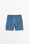 Massimo Dutti Tri In Deep Blue