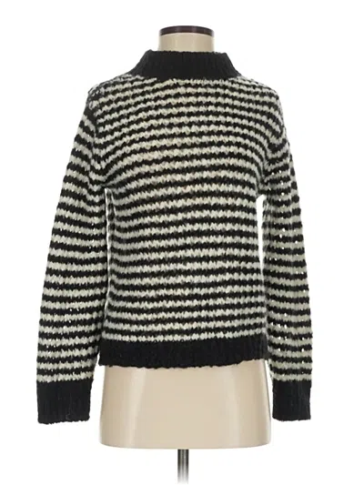 Pre-owned Massimo Dutti Turtleneck Sweater In Black