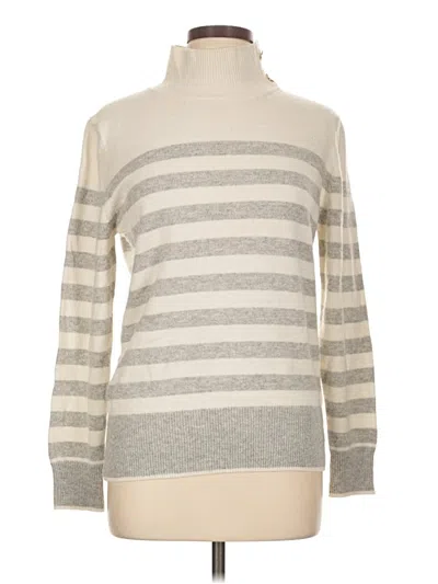 Pre-owned Massimo Dutti Turtleneck Sweater In Silver