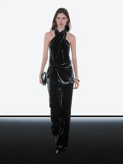 Massimo Dutti Wide In Black