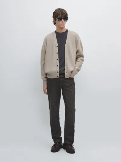 Massimo Dutti Strickcardigan Aus Kaschmir Und Wolle