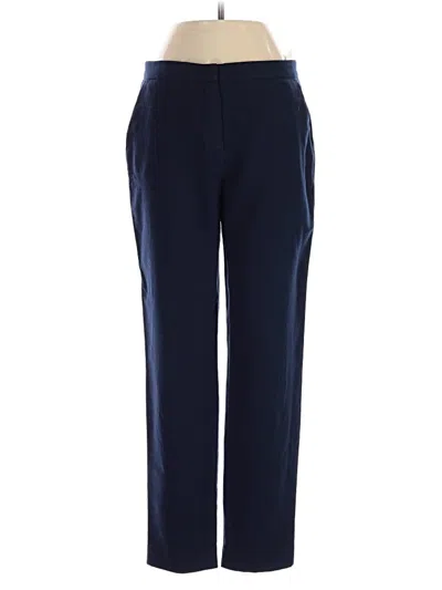 Pre-owned Massimo Dutti Wool Pants In Blue