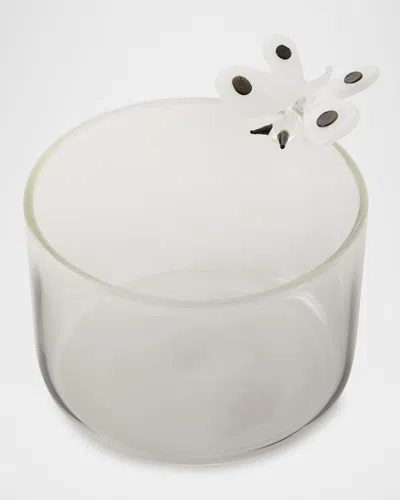Massimo Lunardon Brio Butterfly Bowl In Transparent