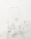 Massimo Lunardon Bubble Wine Glass, White