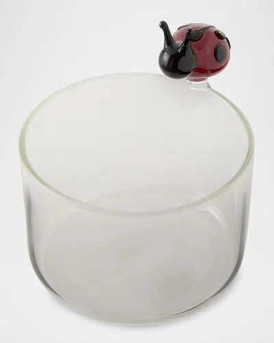 Massimo Lunardon Ladybug Bowl In Transparent