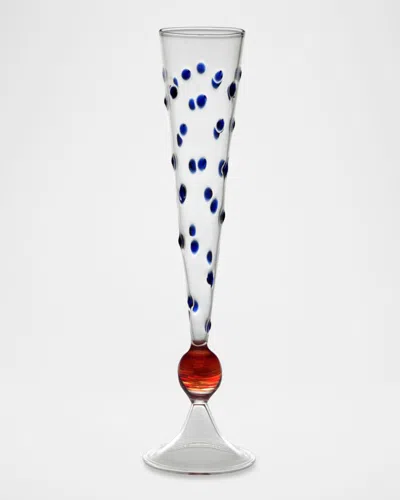 Massimo Lunardon Multicolor Champagne Flute