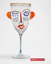 Massimo Lunardon Piercing Wine Glass, 11 Oz.