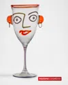 Massimo Lunardon Piercing Wine Glass, 11 Oz.
