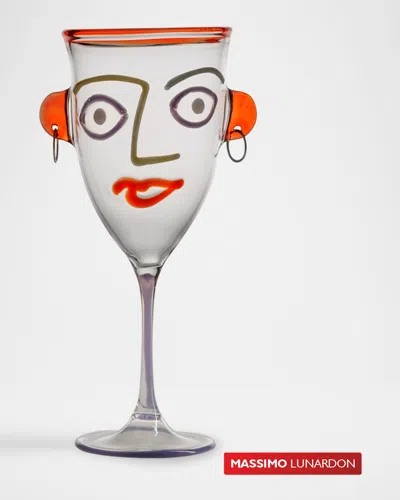 Massimo Lunardon Piercing Wine Glass, 11 Oz.