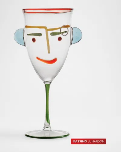 Massimo Lunardon Piercing Wine Glass, 11 Oz.