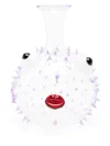 Massimo Lunardon Pufferfish Glass Decanter In White