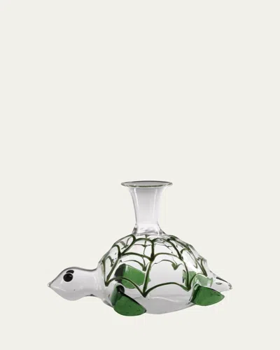 Massimo Lunardon Turtle Decanter In Multi