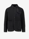 Massimo Osti Econyl® Regenerated Nylon Work Jacket In Black