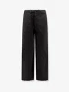 Massimo Osti Gabardine Trousers In Black