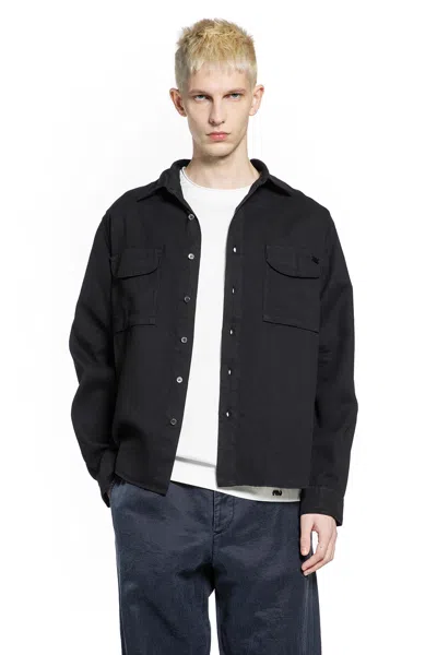 Massimo Osti Pocket Overshirt In Black