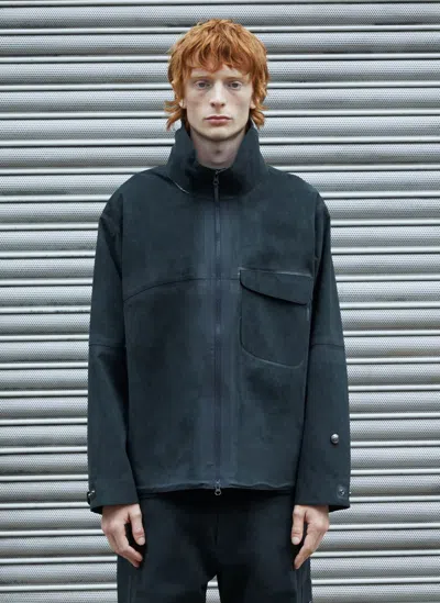 Massimo Osti Studio Alcantara® Pidgeon Jacket In Black