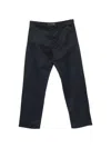 Massimo Osti Studio Belt-loop Buttoned Trousers In Black