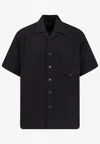 Massimo Osti Studio Bowling Buttoned Shirt In Blue