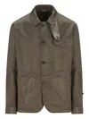 Massimo Osti Studio Button-fastening Jacket In Brown