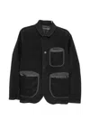 Massimo Osti Studio Buttoned Jacket In Black