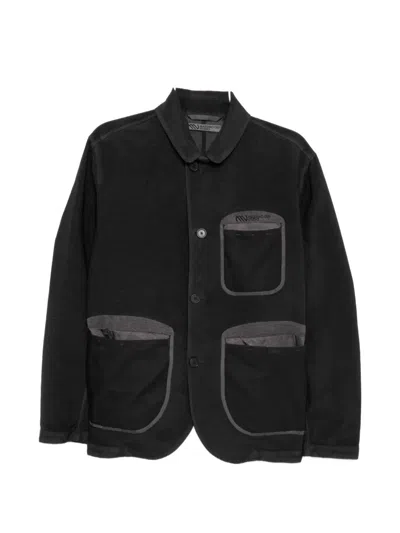 Massimo Osti Studio Buttoned Jacket In Black