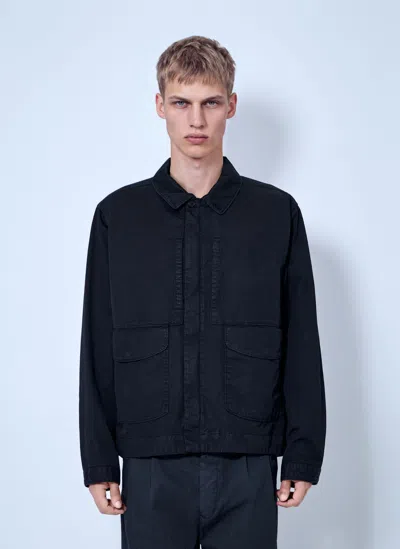 Massimo Osti Studio Cotton Twill Jacket In Black