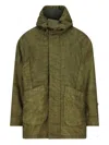 Massimo Osti Studio Hooded Jacket In Green