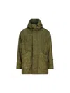 Massimo Osti Studio Hooded Jacket In Green