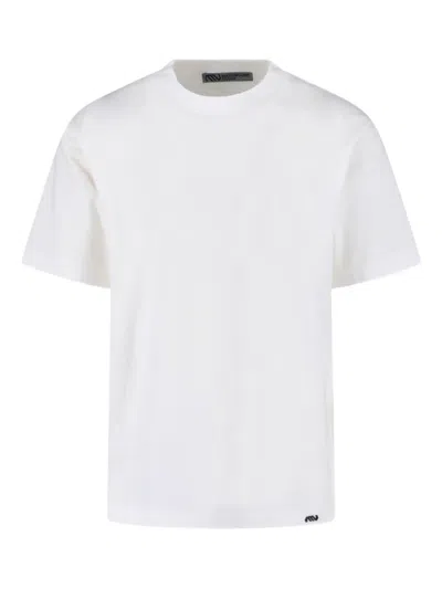 MASSIMO OSTI STUDIO LOGO-DETAIL T-SHIRT