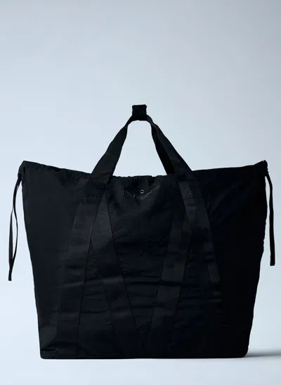 Massimo Osti Studio Logo Motif Tote Bag In Black