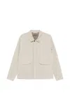 Massimo Osti Studio Logo-patch Pocket Jacket In Neutral