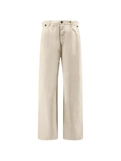 Massimo Osti Studio Logo-patch Trousers In White