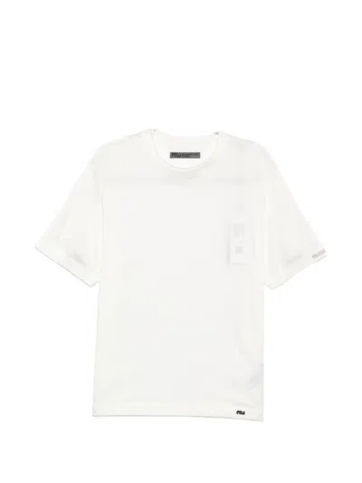 Massimo Osti Studio Logo-print Round-neck T-shirt In Neutral