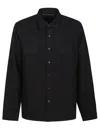 Massimo Osti Studio Patch-pocket Shirt In Black