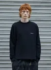 Massimo Osti Studio Logo Sweatshirt In Black