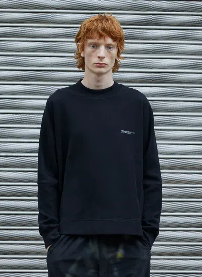 Massimo Osti Studio Logo Sweatshirt In Black