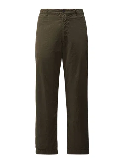 Massimo Osti Studio Micro Taslan Trousers In Green