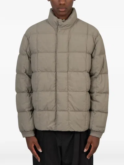 Massimo Osti Studio Padded Coat In Green