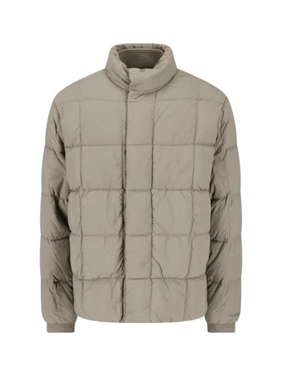 Massimo Osti Studio Padded Jacket In Gray