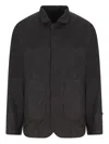 Massimo Osti Studio Patch-pocket Blazer In Black