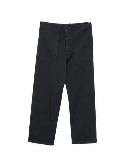 Massimo Osti Studio Patch Pocket Trousers In Blue
