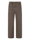 Massimo Osti Studio Patch-pocket Trousers In Brown