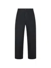Massimo Osti Studio Pleated Trousers In Black