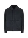 Massimo Osti Studio Pocket Jacket In Blue